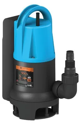 Produktbild von Tauchpumpe für sauberes und schmutziges Wasser, 900 W, (integrierter Schwimmerschalter), Teger