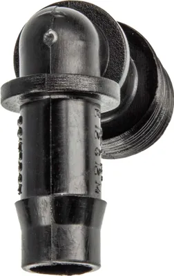Produktbild von tecuro Winkel-Schlauchtülle Ø 14 mm x 1/2 Zoll Außengewinde (G), Nylon schwarz