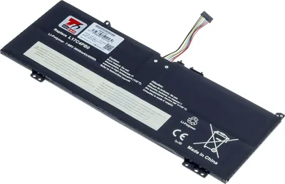 Image de Batterie T6 Power pour Lenovo Yoga 530-14IKB 81EK, Li-Poly, 7,68 V, 5928 mAh (45 Wh), noir