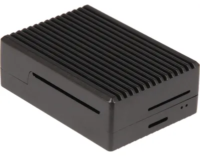 Produktbild von Joy-IT Aluminiumgehäuse für Raspberry Pi 4 B, Gehäuse