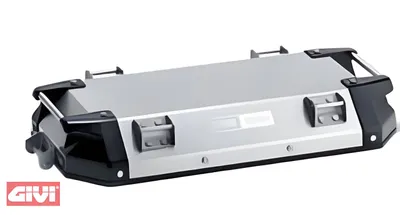 Image de Couvercle de valise GiVi aluminium argent droit pour OBK37AR