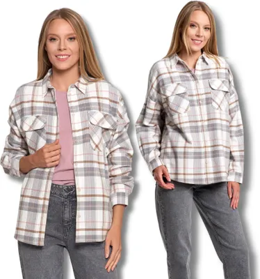 Zdjęcie produktu dla Moraj | Koszula flanelowa – 2XL/3XL – wzór w kratę – wygodna – na chłodne dni