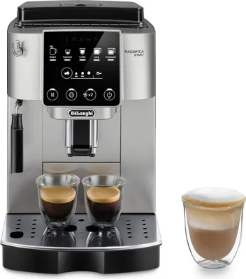 Obrázok produktu pre De’Longhi Magnifica S ECAM220.30.SB, Kávovar, 1,8 L, Kávové zrná, Vstavaný mlynček, 1450 W, Čierna, Strieborná