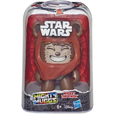 Immagine prodotto di Hasbro Star Wars Mighty Muggs Wicket l'Ewok Figur