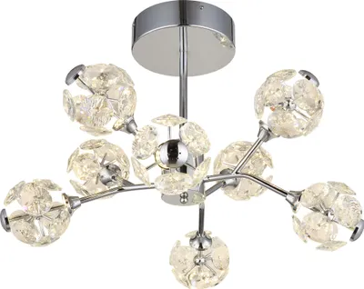Produktbild von Globo Lighting Deckenleuchte Metall verchromt, LED