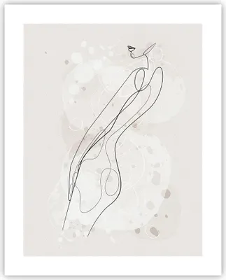 Produktbild von Poster - Poster ohne Rahmen - Minimalismus Körper Frauen - 40x50 cm - Wand Bild - Wanddeko - Wandbilder - Kunstposter - Wandposter - Bilder - Kunstdruck - Wanddekoration - Wandbild - P2XPA40x50-4831