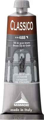 Immagine prodotto di Maimeri Classico Olejová barva Brown Stil De Grain 60 ml 1 ks