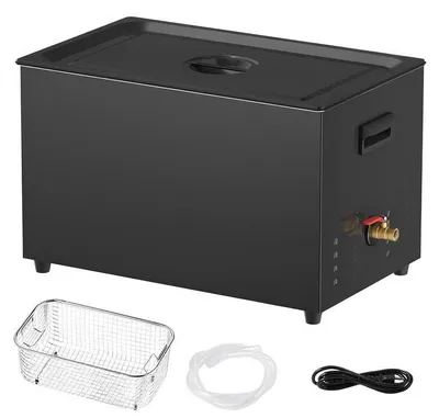 Imagen del producto de Limpiador ultrasónico, capacidad de 30 litros, frecuencia de 40 kHz, color