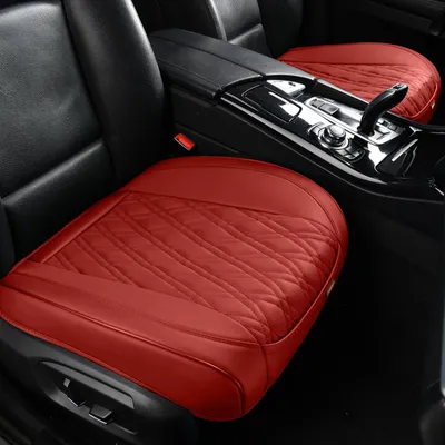 Produktbild von Luxe Kunstleder Autositzbezug für Vordersitz, Universelle Passform