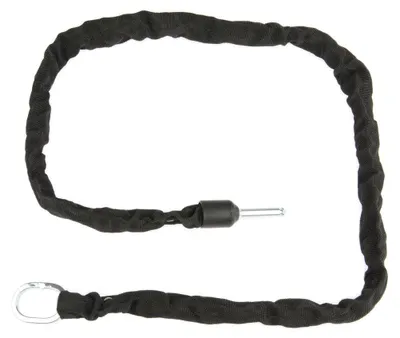 Produktbild von Python-Schloss-Rahmenschloss-Steckkette 140 cm ø 5,5 mm, schwarz