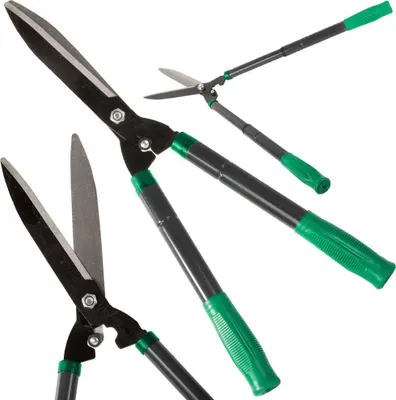 Produktbild von Teleskop Gartenscheren Heckenschere Rosenschere Astschere Pflanzenschere Grün