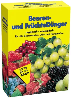 Produktbild von Beeren- und Früchtedünger 2,5 kg