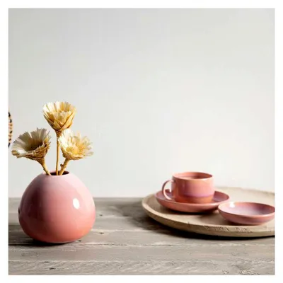 Produktbild von Perlemor Home Korallenvase Drop klein 14,5 x 14,5 x 13 cm