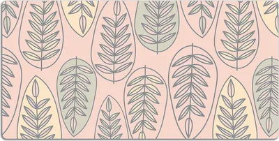 Produktbild von Schreibtischmatte Tischunterlage 100x50 cm Mauspad - Bunte Blätter