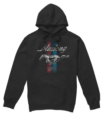 Productafbeelding van Ford - "Mustang" hoodie voor heren/dames, uni model, TV33853 (XXL) (zwart)