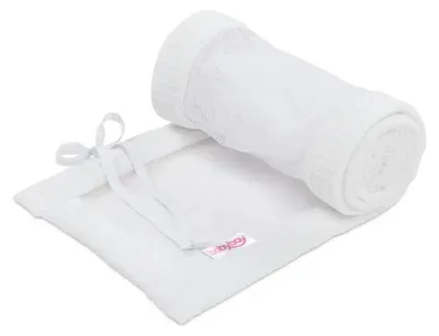 Produktbild von babybay Nestchen Mesh-Waffelpiqué passend für Modell Maxi, Boxspring, Comfort und Comfort Plus, weiß