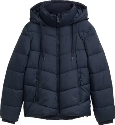 Produktbild von Tom Tailor Gesteppte Puffer-Jacke mit Kapuze aus wasserabweisendem Material