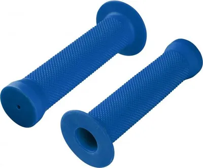Produktbild von Griffe FORCE BMX130 aus Gummi, blau, verpackt
