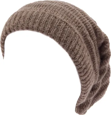 Zdjęcie produktu dla 8104W cuffia donna NO BRAND jasnobrązowa czapka beanie damska