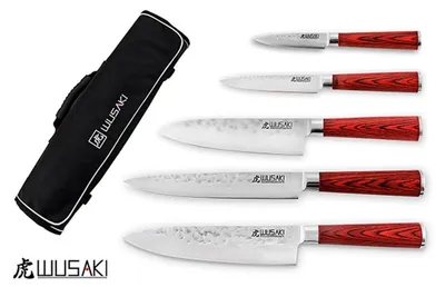 Immagine prodotto di Wusaki Pakka – Set di 5 coltelli Pakka