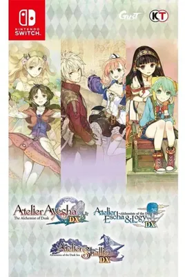 Zdjęcie produktu dla Atelier Dusk Trilogy Deluxe Pack (Switch)