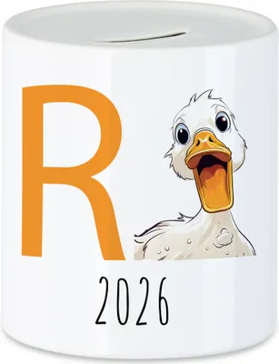 Produktbild von R Ente 2026 Spardose Rente Geschenk Ruhestand Humor Wortwitz