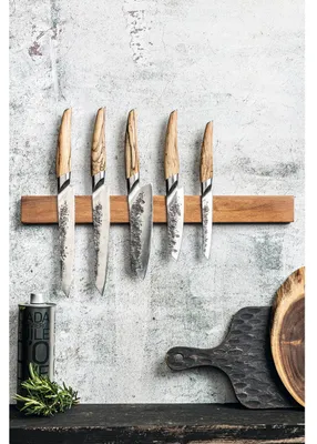Obrázok produktu pre MONTARGO Magnetmesserleiste Akazie, Höhe: 62 mm, Länge: 520 mm, Breite: 60 mm