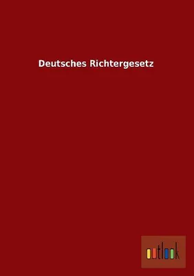 Produktbild von Deutsches Richtergesetz