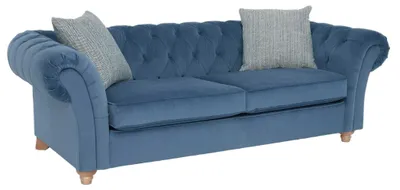 Produktbild von jvmoebel ®  Leder Sofa Couch - Design Polster Zweisitzer Couch Garnitur Blau Neu