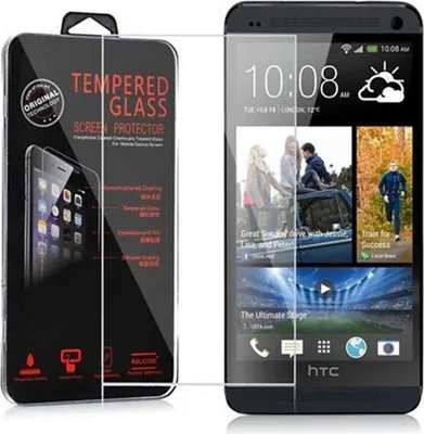 Produktbild von Cadorabo Panzer Folie für HTC ONE E8 Schutzfolie in Transparent Gehärtetes Tempered Display-Schutzglas