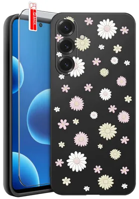 Produktbild von Hüllen für das Samsung A27 5G – Designs | Mattes Silikon-Case + 9H-Glas