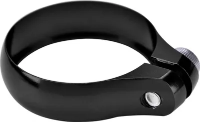 Produktbild von Schwarze Sattelklemm 349 mm - Aluminiumlegierung - Fahrradsattelklemm - Stabil und langlebig
