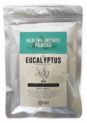 Obrázek produktu pro Léčivý vonný prášek - Eucalyptus, 100 g
