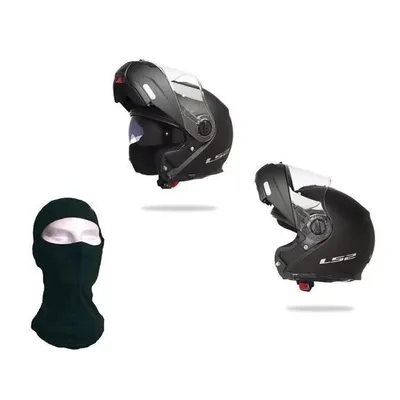 Obrázok produktu pre LS2 Modulárna prilba Strob Matt Black + Balaclava