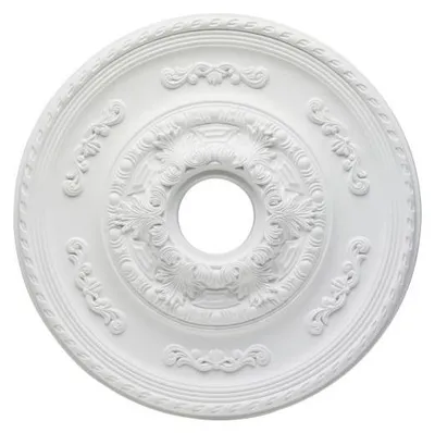 Produktbild von Westinghouse Deckenrosette Sofia Medaillon, Ø 53,3 cm, Öffnung Ø 10,2 cm, Höhe 5,7 cm
