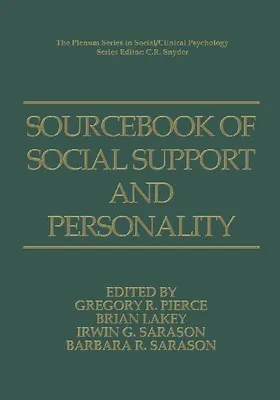 Produktbild von Sourcebook of Social Support and Personality