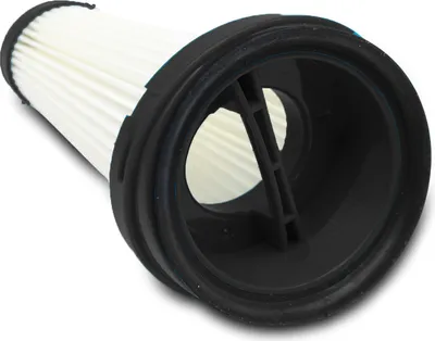 A close-up, diagonal view of a vacuum cleaner filter.