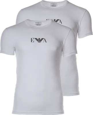 Produktbild von S|Emporio Armani Crew Neck Herren T-Shirt 2er-Pack 111267-04710