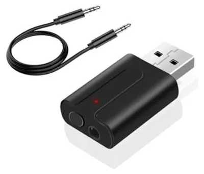 Zdjęcie produktu dla Adapter bluetooth 5.0 2W1 nadajnik odbiornik audio jack 3 5MM