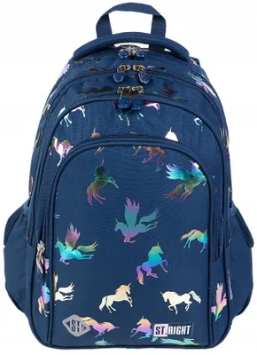 Produktbild von ST.RIGHT Schulrucksack mehrfächrig Einhorn für Mädchen