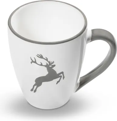 Immagine prodotto di Gmundner Keramik Tazza da colazione Cervo Grigio Max 0,3 litri