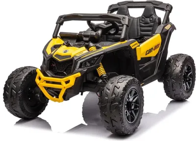 Zdjęcie produktu dla Quad PlayHouse Buggy Maverick 4x4, 24V - 800W, Bluetooth, fotel skórzany, 2 amortyzatory, koła EVA, akumulator 24V 9Ah