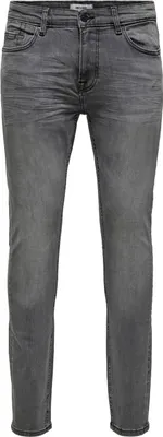 Produktbild von ONLY & SONS Skinny Fit Jeans ONSWARP Basic Stretch Tapered Denim Hose Größe: 29W / 34L