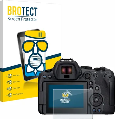 Produktbild von BROTECT Entspiegelungs Schutzglas für Canon EOS R6 Mark II Schutzfolie Panzer Folie Glas Display Schutz matt