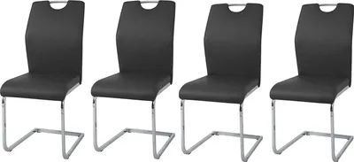 Produktbild von Schwingstuhl 4er-Set Nelly Schwarz HTI-Line