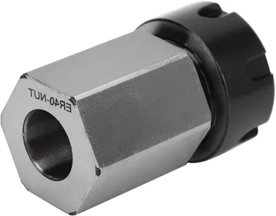 Productafbeelding van Hex Spantanghouder - Spantang Set - CNC Bewerking - Hoge Sterkte Koolstofstaal - ER40 - Zilver