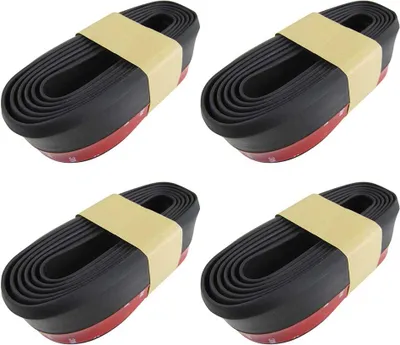Produktbild von Frontspoiler + Seitenschweller + Heckspoiler Lippe Gummi Schwarz viele Fahrzeuge