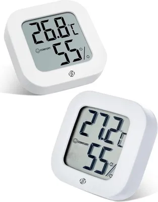 Image de Thermomètre d'intérieur numérique avec fonction hygromètre