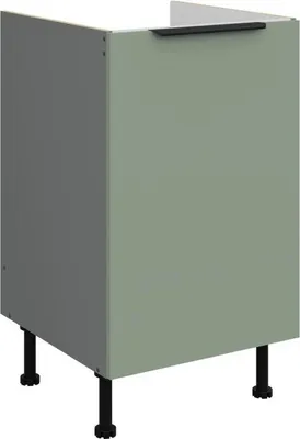 Image de Meuble sous-évier LUNARA - largeur 50 cm, vert/anthracite