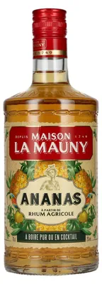 Image de La Mauny ANANAS Rhum Agricole 25% Vol. 0,7l